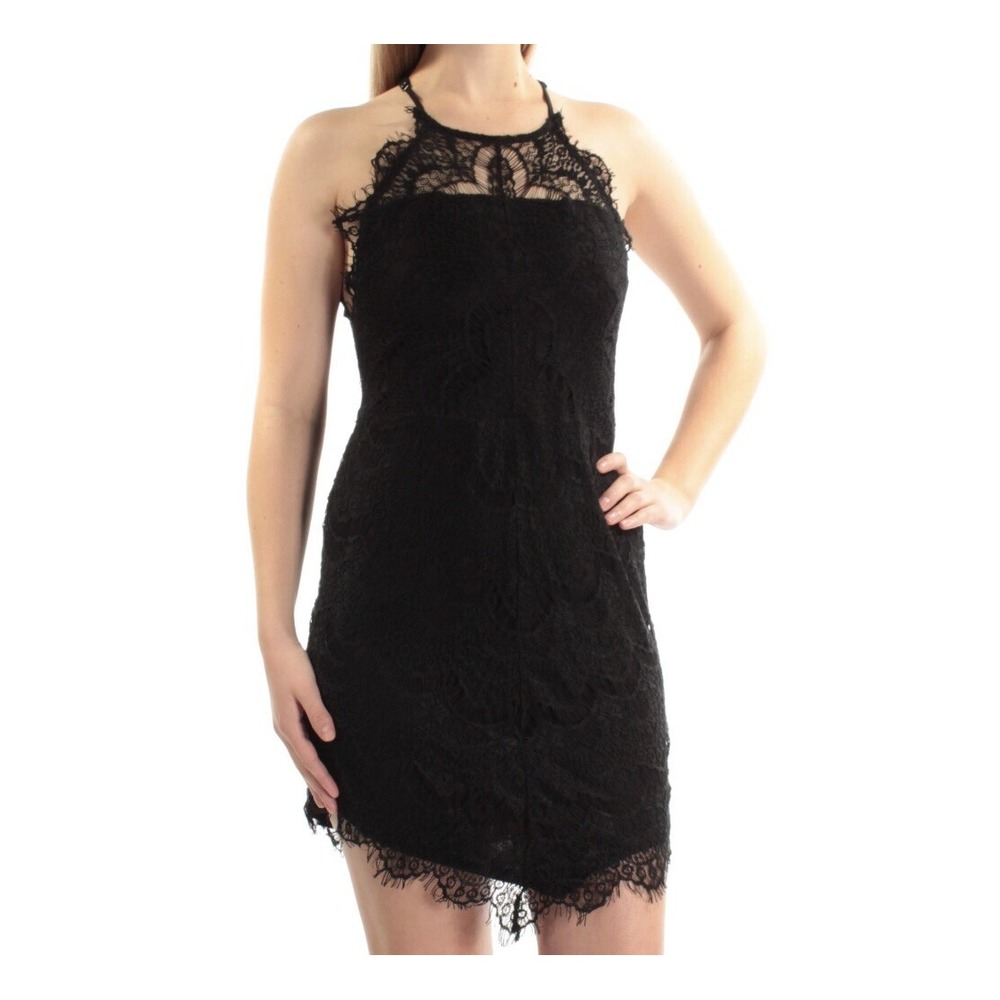 Free People Halter Above The Knee Coctail Dress Size M A005686